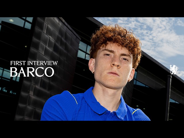 Valentin Barco | First Interview in Blue 🔵 | New Signing | Chelsea FC