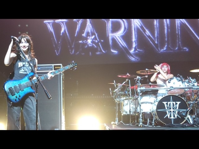 The Warning Ale-Band Introduction-First time maybe the last @The Fonda Theatre LA, Ca. 9/11/26
