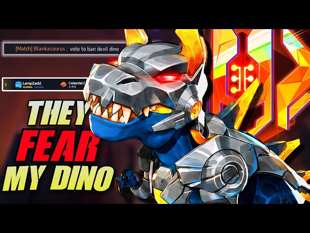 My Devil Dino is Feared in Celestial...(Full Dino Counters gameplay)