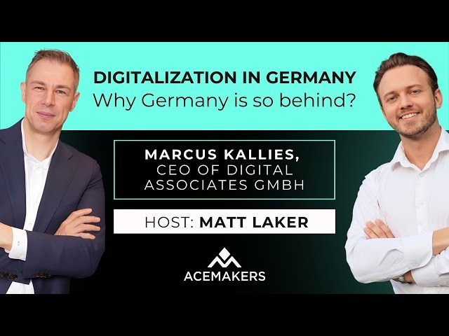 Digitalization in Germany - Why Germany is so behind?