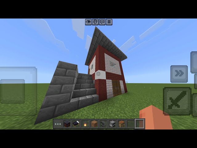 I made a starter house in Minecraft tutorial