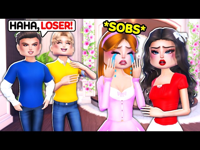 Her BULLY BOYFRIEND Dumped Her, So I Gave Her a MAKEOVER in Dress to Impress!
