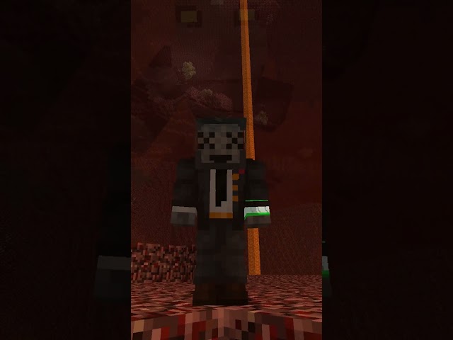 When the Omnitrix turns you into Ripjaws in the Nether (Part 2 soon probably)#minecraft #meme #ben10