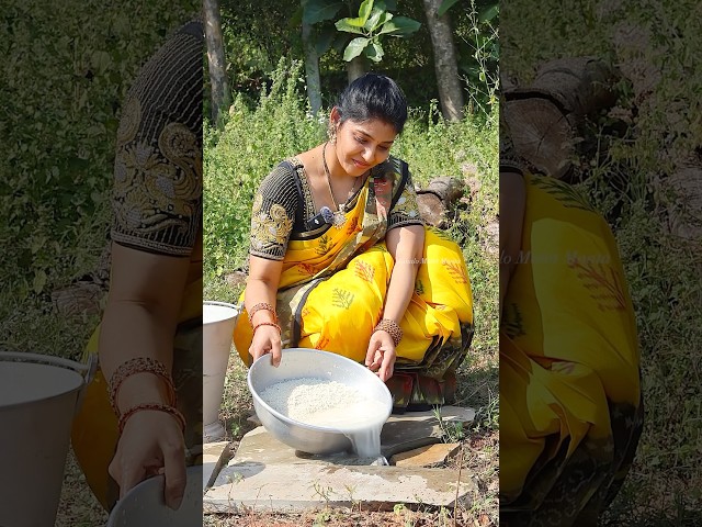 చాలా రోజుల తర్వాత పల్లె వాతావరణంలో వంట 😍 #shorts #minivlog #villagelife #trending #youtubeshorts