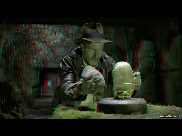 Film clip: Raiders of the Lost Ark: (1981) Anaglyph 3D