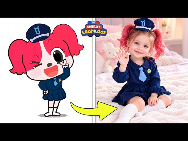Sheriff Labrador Characters as Babies 👶✨ ~ Guess the Voice Quiz | Sheriff Labrador, Dobie...