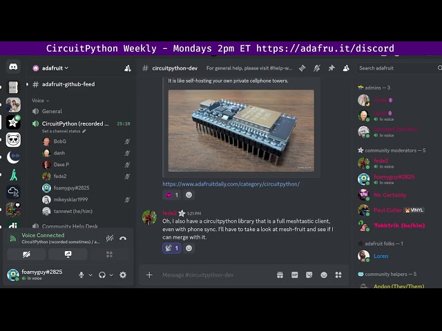 CircuitPython Weekly Meeting for September 21, 2026 @circuitpython #circuitpython #adafruit
