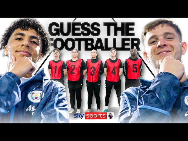 GUESS THE FOOTBALLER with Rico Lewis & James McAtee | Pick The Pro with Man City