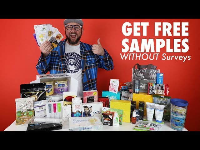 🎁 How to get FREE SAMPLES by Mail WITHOUT SURVEYS!