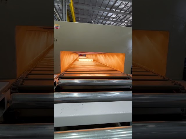 # INFRARED LACQUER COATING PLANT MANUFACTURED  #