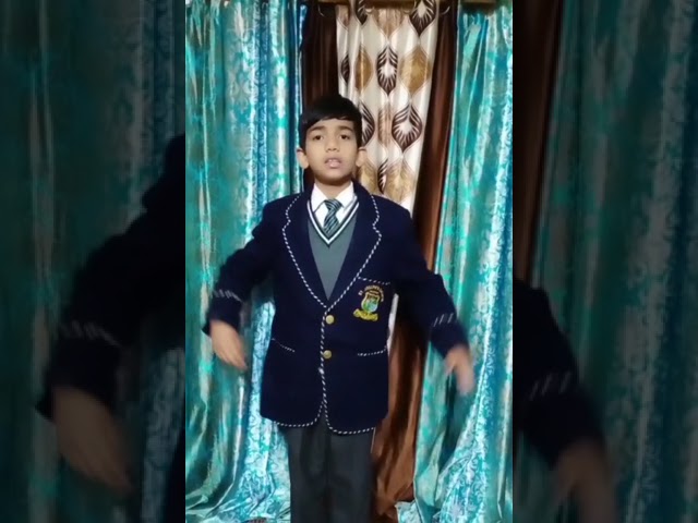 CLASS 4 HINDI ELOCUTION  - 1,  Abhinav Chandra ,  CLASS 4B