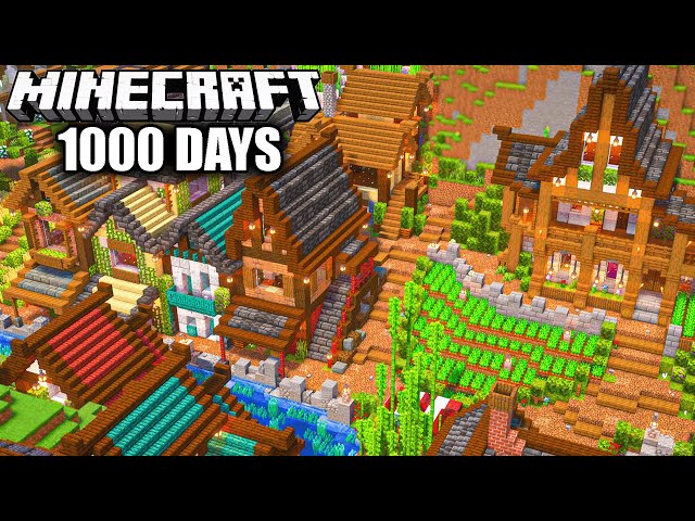 1,000 Days Building The ULTIMATE Forever World Base