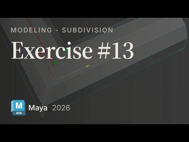 Subdivision Modeling Exercise #13