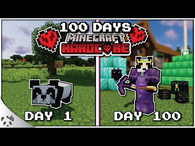 I SURVIVED 100 DAYS IN MINECRAFT HARDCORE - Movie