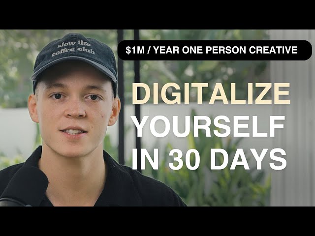 The One-Person Creative: Digitalize Your Business [FROM $0-$1M]