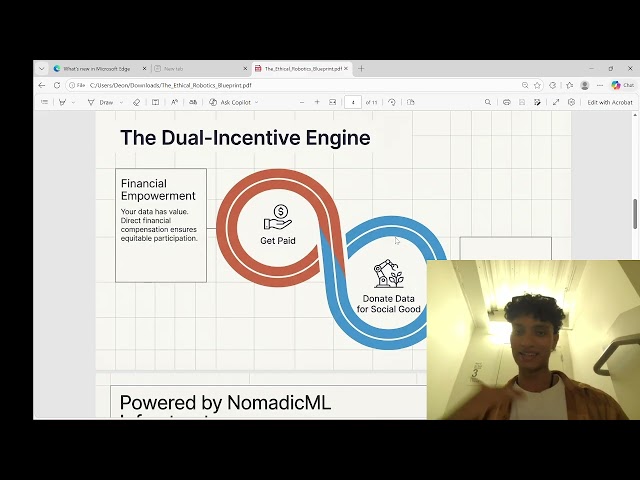 Robotics For social good training dataset for physical ai through Nomadic ML