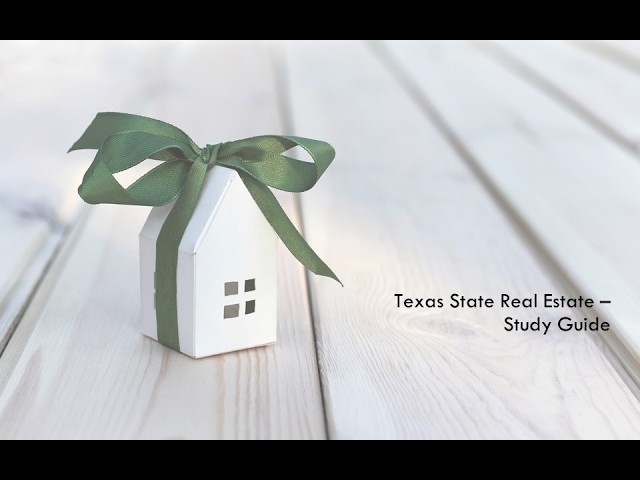 Texas Real Estate Exam 2026: Pass the State Portion on Your First Try!