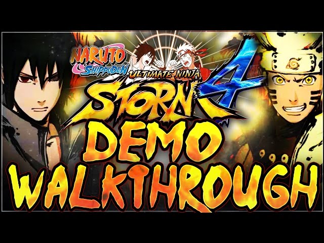 LETS BEAT MADARA BOYS!!- Naruto Shippuden Ultimate Ninja Storm 4 Walktrough- DEMO- PS4- 1080p