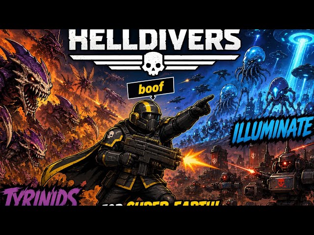 The Trio is on HELLDIVERS 2 FINALLY
