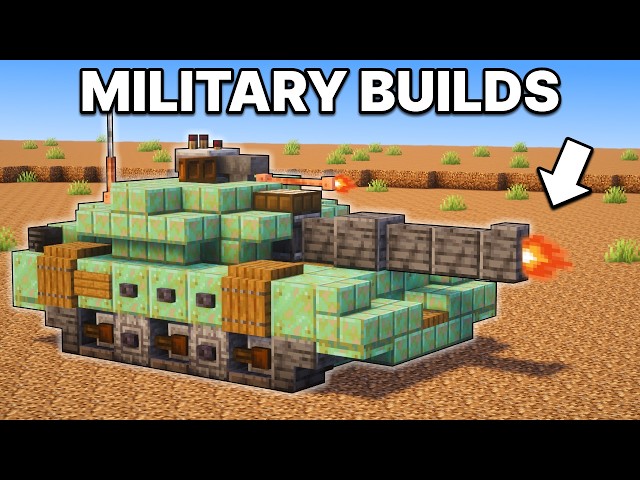 15+ MILITARY Build Hacks In Minecraft!