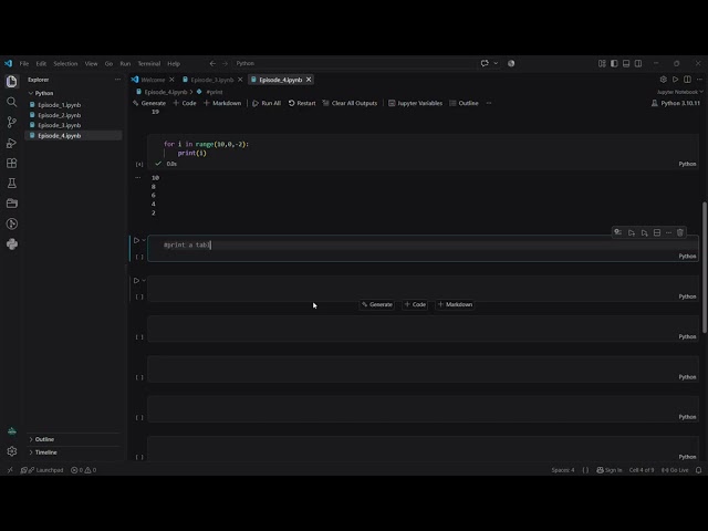 Python For Loop – Episode - 4 | Complete Beginner Explanation