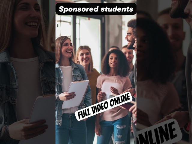 Sponsored students #shorts #mbastudents #sponsored