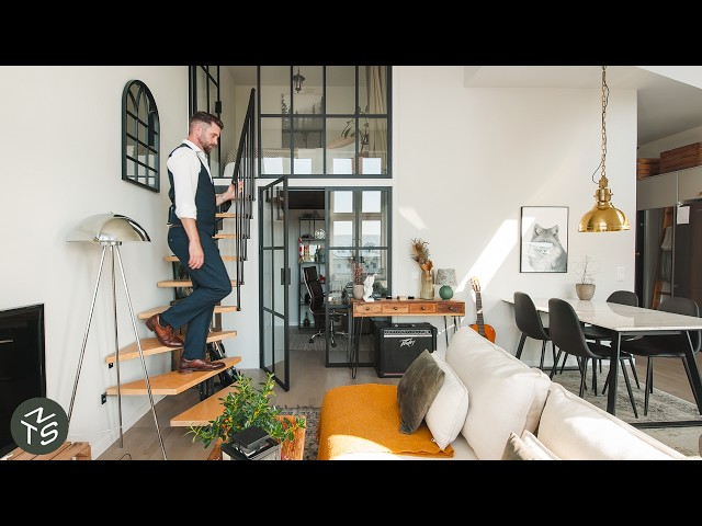 NEVER TOO SMALL: Swedish New York Inspired Loft Apartment, 41sqm/441sqft