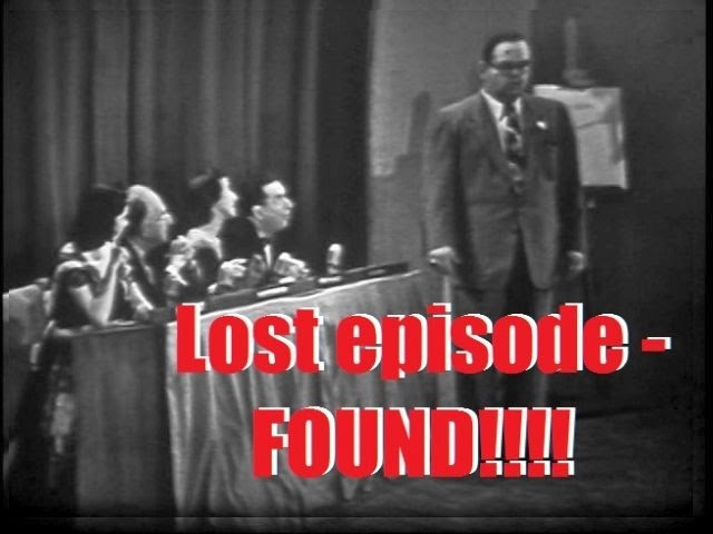 What's My Line? - LOST EPISODE!!! Kathleen Winsor, mystery guest (Oct 1, 1950)