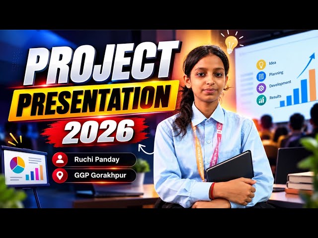 Project Presentation 2026 | Ruchi Pandey from GGP Gorakhpur | Apprenticeship Training Btach 2026 