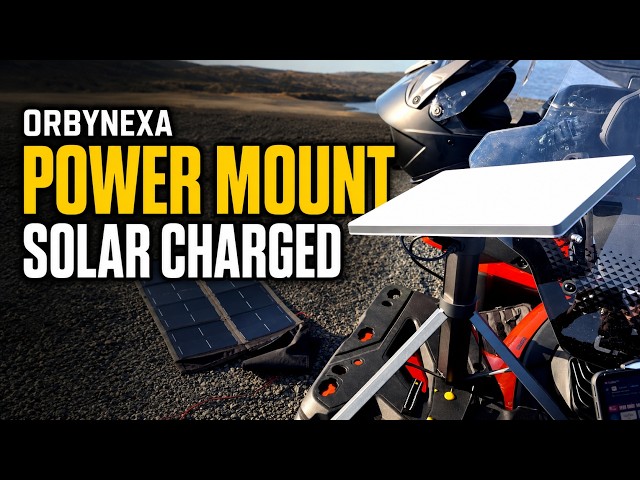 Solar Charging the Orbynexa Portable Power Mount for Starlink Mini