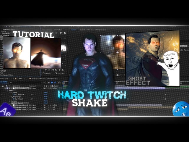 How To Make "HARD TWITCH SHAKE" | After Effects Tutorial |2026 #aftereffects #tutorial
