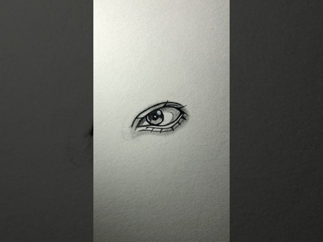 Draw eye tutorial✨#drawing #sketch #sketchbook #art #shorts