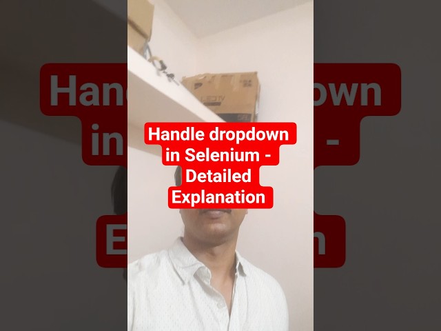 How to handle dropdowns in Selenium? #automationtesting #interviewquestions #softwaretesting