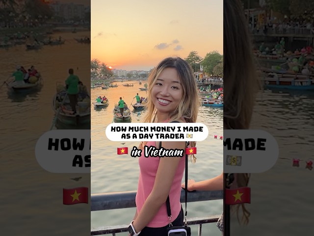 How much Money I made as a day trader 🇻🇳in Vietnam🇻🇳 #trading #vietnam #digitalnomad