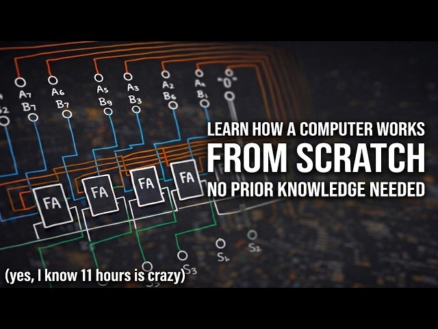 How do computers work? (from scratch, no prior knowledge needed)