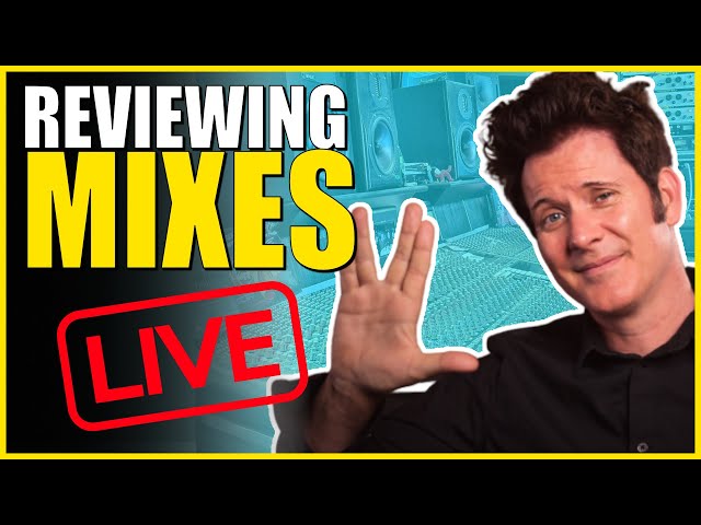 NEW STUDIO STREAM - Reviewing Mixes LIVE