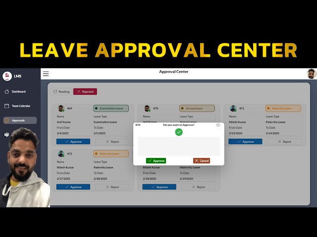 Leave Approval Center in Power Apps | Leave Request Application Part 6