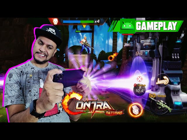 Finally a Super Game for Android! Contra Returns Gameplay on Android