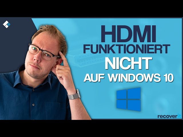 HDMI-Anschluss funktioniert nicht, was tun?