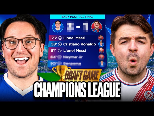 YouTubers Play: Football Draft Game - Champions League Winners
