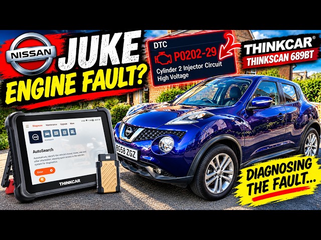 Check Engine Light on Nissan Juke - Can the THINKCAR 689BT help?