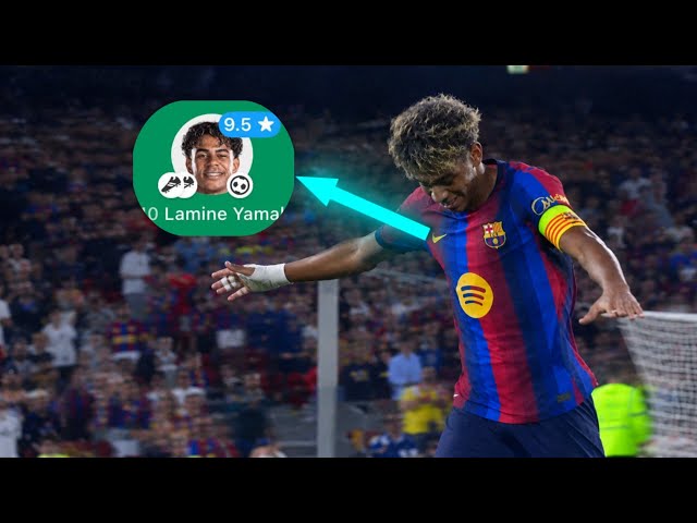 Yamal Runs the Show vs Feyenoord 🪄🔥 | UCL Debut 26/27 | MVP 👑🇪🇸