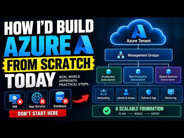 How I'd Build Azure From Scratch Today