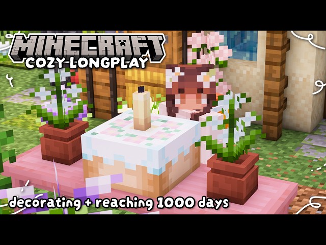 adding whimsy to my base 🌟🌷 | Relaxing Minecraft Longplay (with soft spoken commentary) 🐝