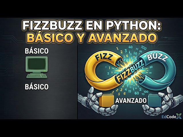 FizzBuzz en Python: Solución BÁSICA y AVANZADA (Pregunta de Entrevista sin usar el operador modulo)