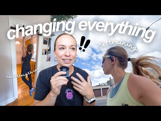Changing my entire training program 😱 // a week of workouts in nyc