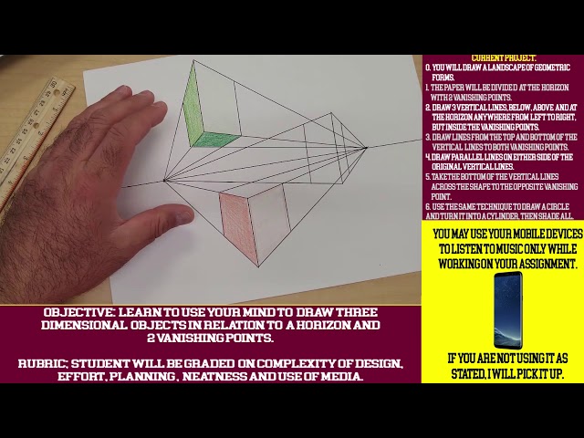 2 Point Perspective - Forms