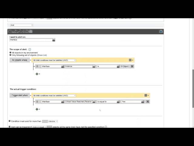 SolarWinds Network Performance Monitor Training: Configuring Advanced Alert Options