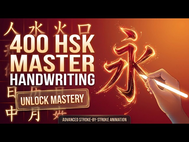 How to Write 400 HSK Intermediate Characters: Complete Stroke Order Guide (HSK4, HSK5, HSK6)