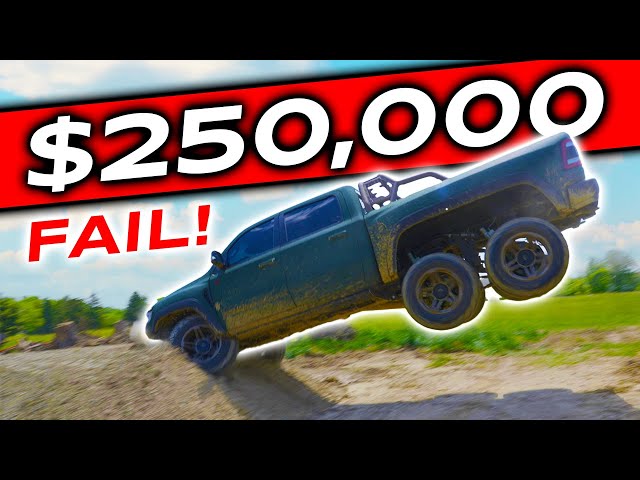 WE'RE DONE JUMPING TRUCKS...